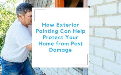 How Exterior Painting Can Help Protect Your Home from Pest Damage