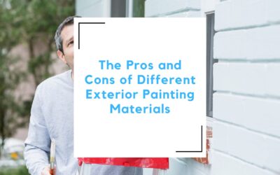 The Pros and Cons of Different Exterior Painting Materials
